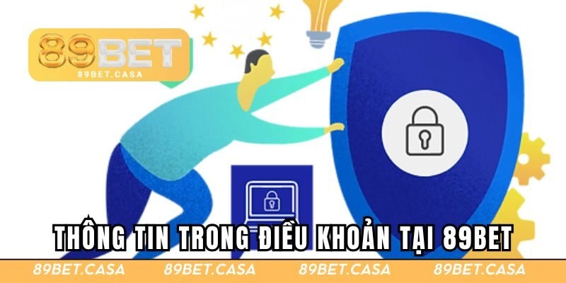 Những thông tin trong điều khoản tại 89BET